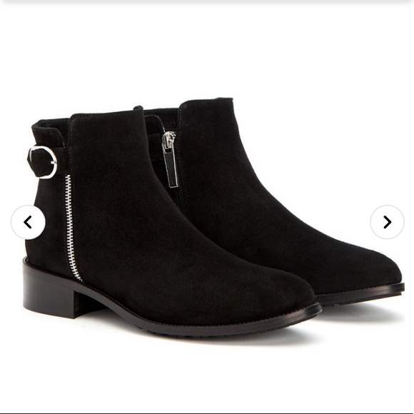 Aquatalia Orleena Suede Ankle Boots - Picture 2 of 4